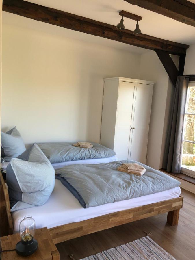 Apartamento Altes Backhaus Bauernhof Vogel Rohrsen Exterior foto