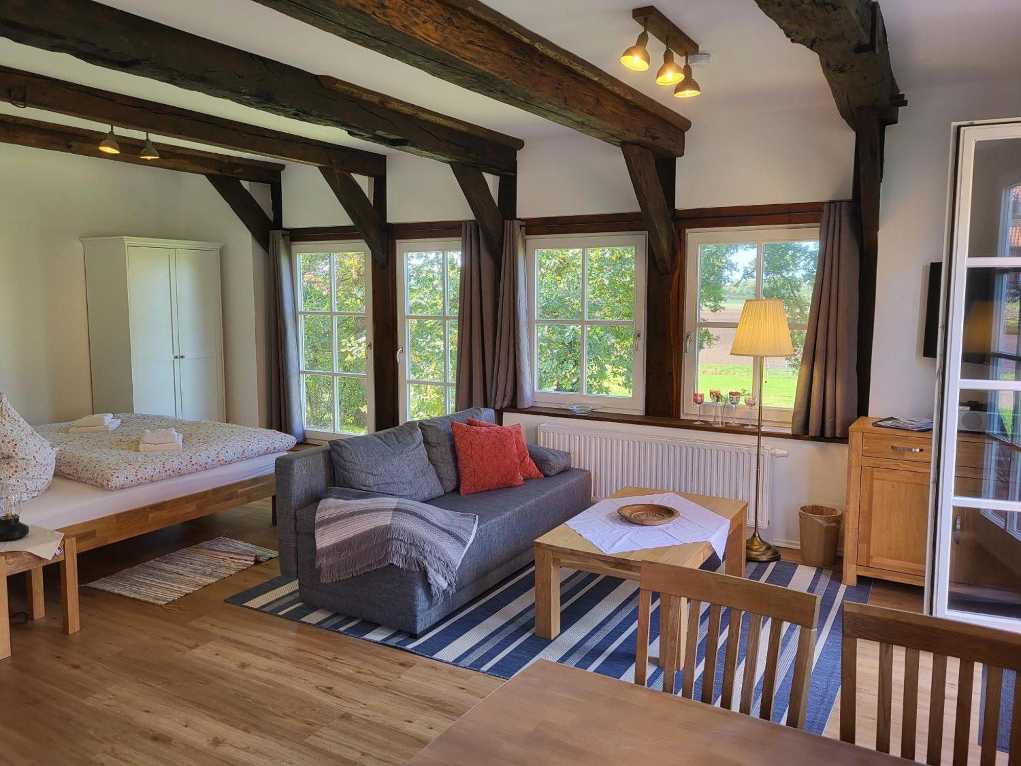 Apartamento Altes Backhaus Bauernhof Vogel Rohrsen Exterior foto