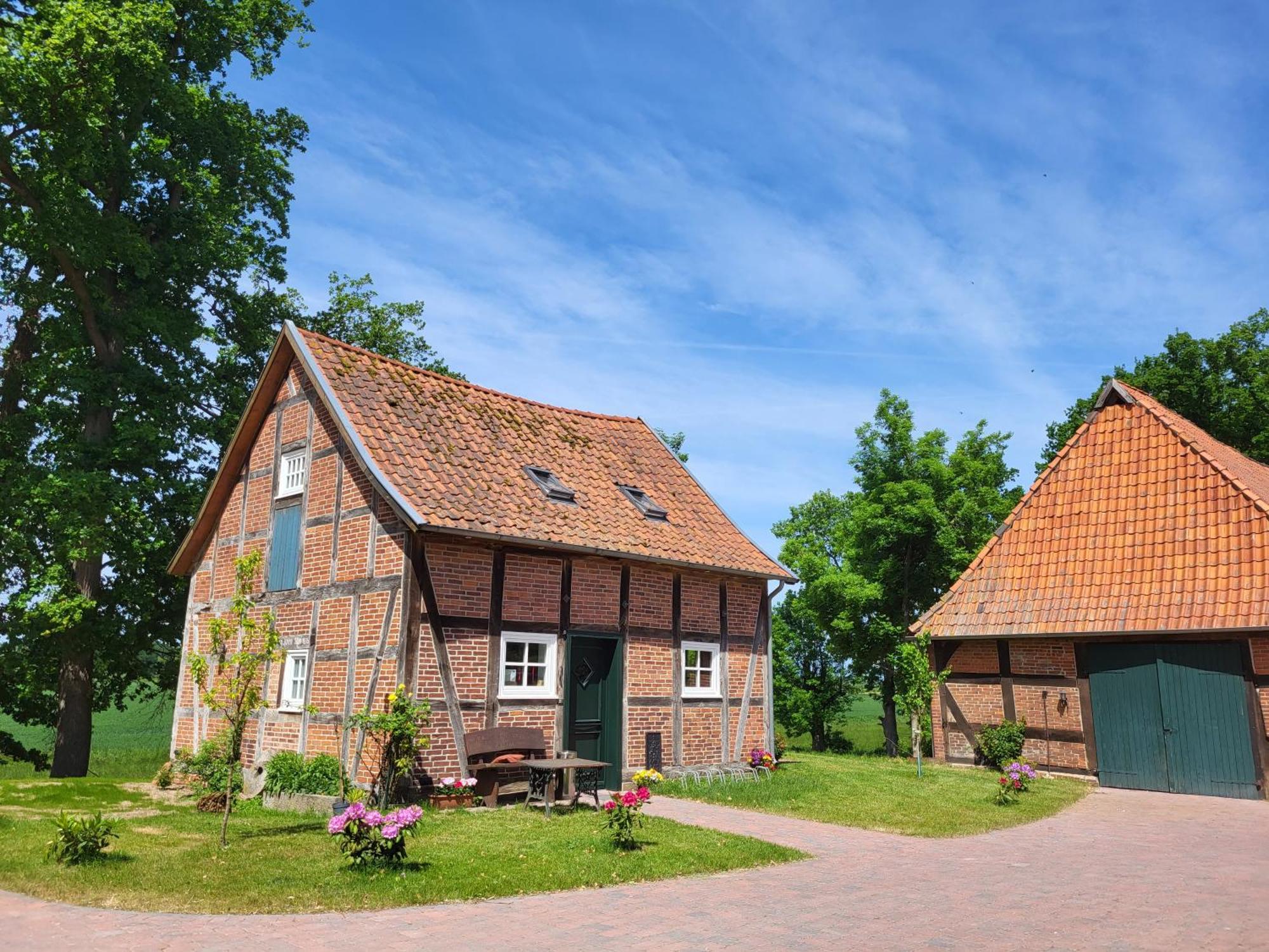 Apartamento Altes Backhaus Bauernhof Vogel Rohrsen Exterior foto